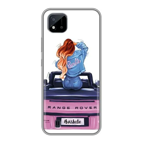 Чехол с принтом «На машине» для Realme C11 (2021) / C20