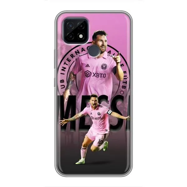 Чехол с принтом «Messi Miami» для Realme C21