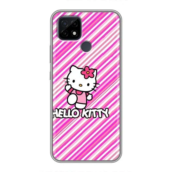 Чехол с принтом «Hello Kytty» для Realme C21 Чехол с принтом «Hello Kytty» для Realme C21