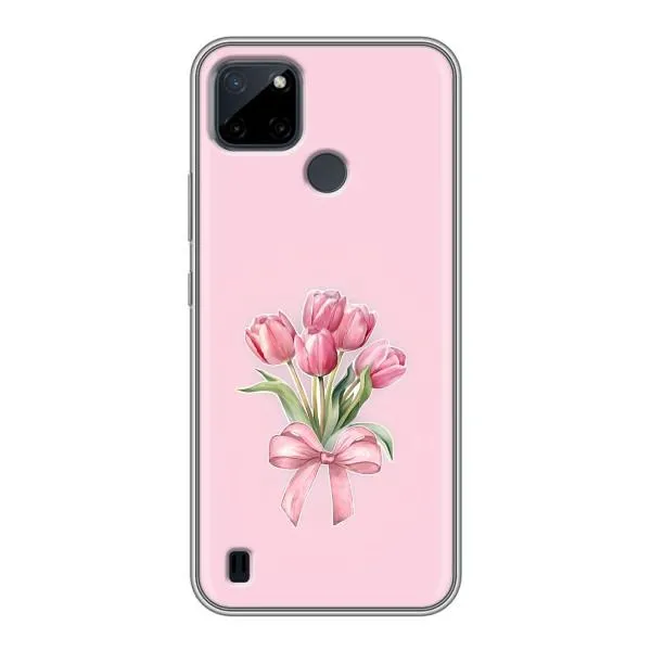 Чехол с принтом «Букет цветов» для Realme C21Y Чехол с принтом «Букет цветов» для Realme C21Y