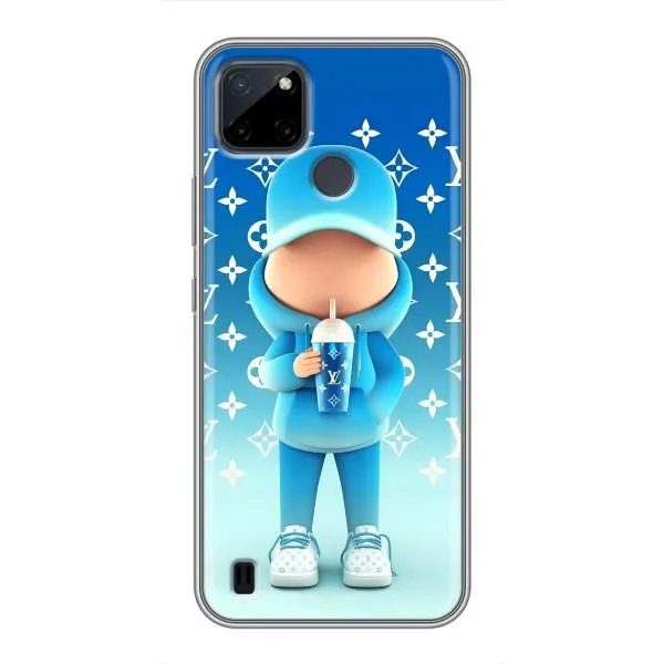 Чохол з принтом «Хлопець LV» для Realme C21Y