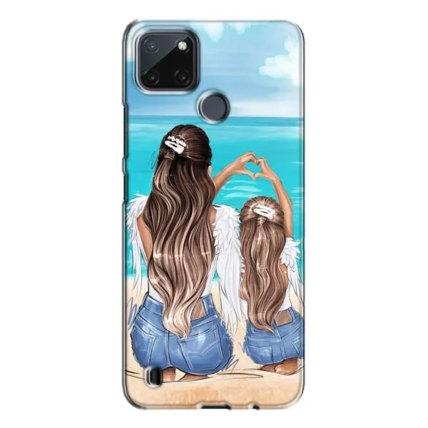 Чохол з принтом «Мама з донькою» для Realme C21Y Чохол з принтом «Мама з донькою» для Realme C21Y