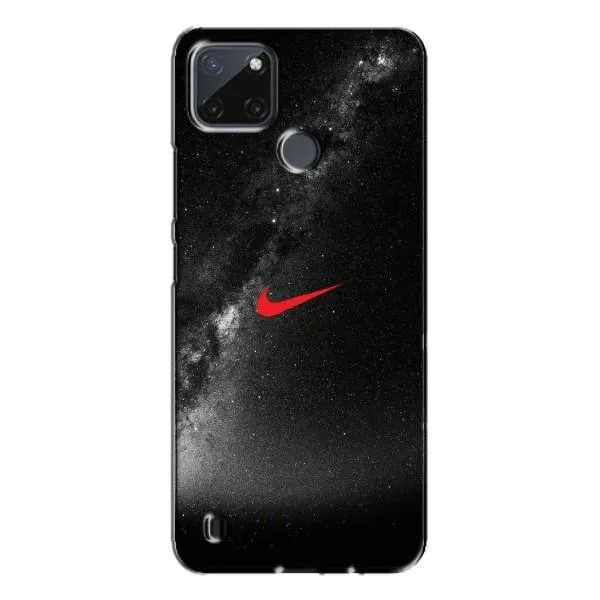 Чохол з принтом «Найк червоний» для Realme C21Y Чохол з принтом «Найк червоний» для Realme C21Y