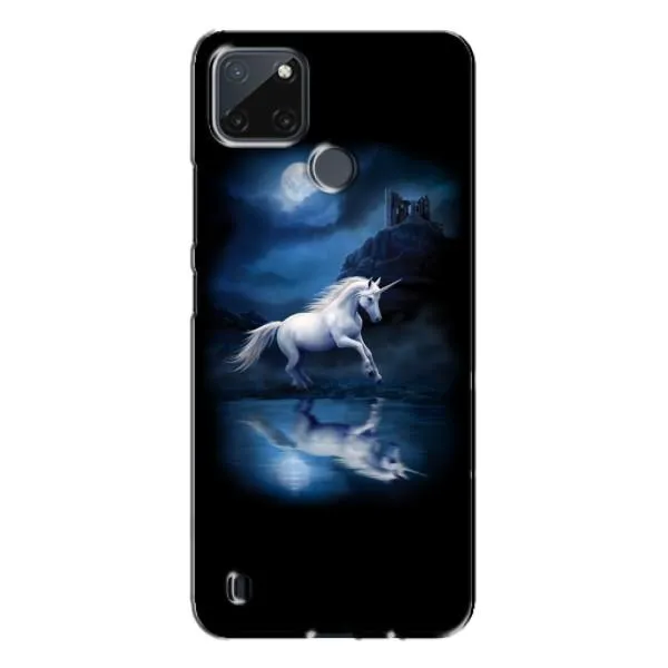 Чехол с принтом «Единорог» для Realme C21Y