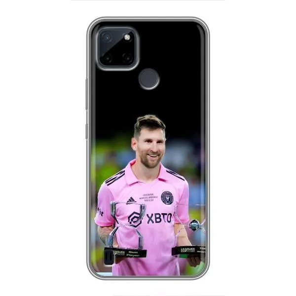 Чехол с принтом «Кубки Месси» для Realme C25Y