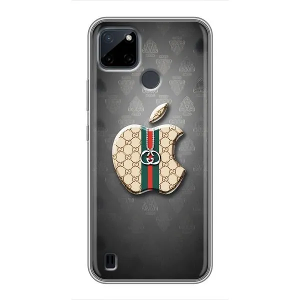 Чехол с принтом «Apple gucci» для Realme C25Y Чехол с принтом «Apple gucci» для Realme C25Y