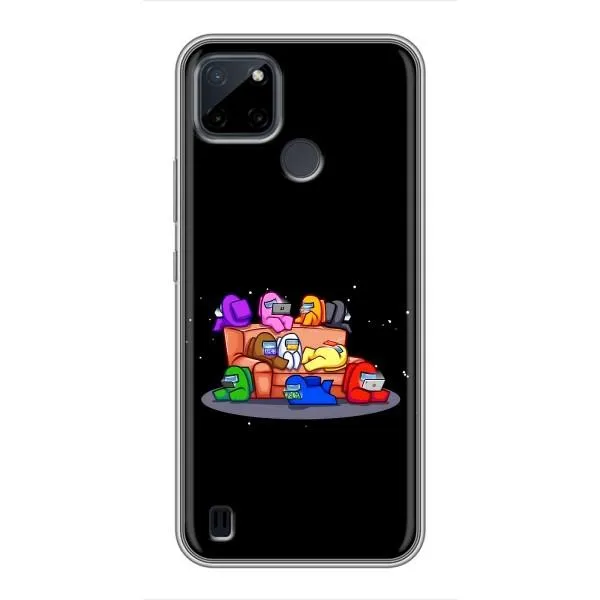 Чехол с принтом «Амонг-ас» для Realme C25Y Чехол с принтом «Амонг-ас» для Realme C25Y