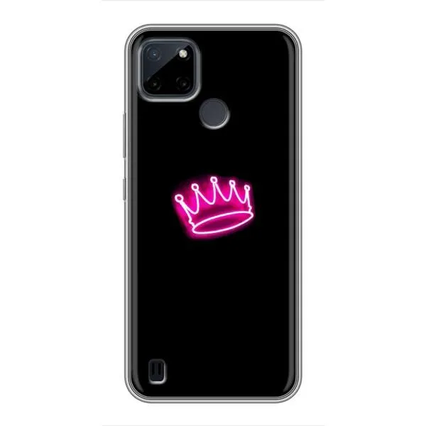 Чехол с принтом «Яркая корона» для Realme C25Y