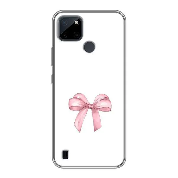 Чехол с принтом «Бант дизайн» для Realme C25Y