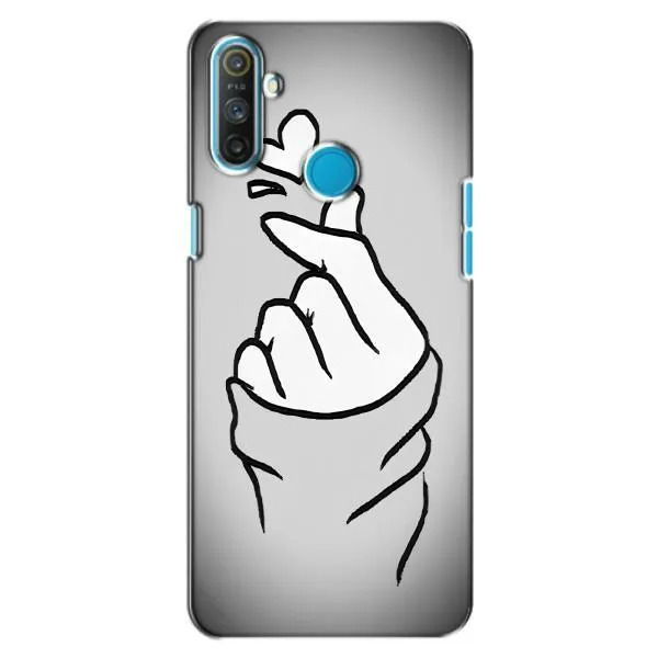Чехол с принтом «Значок Love» для Realme C3