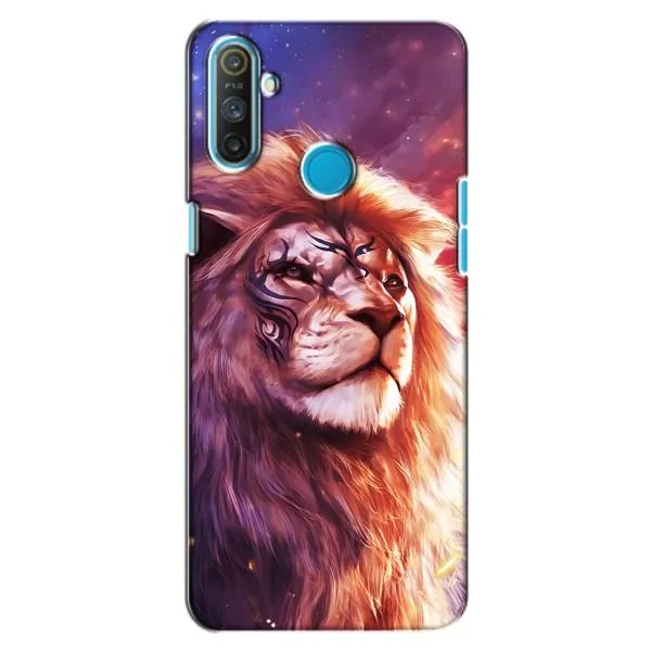 Чехол с принтом «Красочный Лев» для Realme C3 Чехол с принтом «Красочный Лев» для Realme C3
