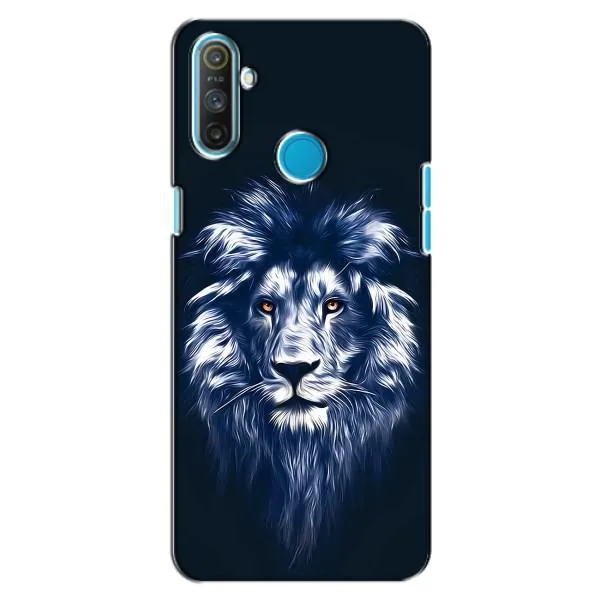 Чехол с принтом «Синий Лев» для Realme C3 Чехол с принтом «Синий Лев» для Realme C3
