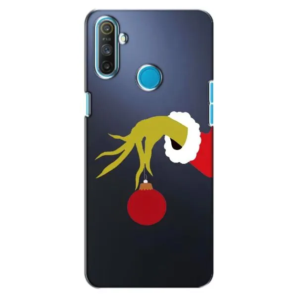 Чехол с принтом «Гринч с игрушкой» для Realme C3