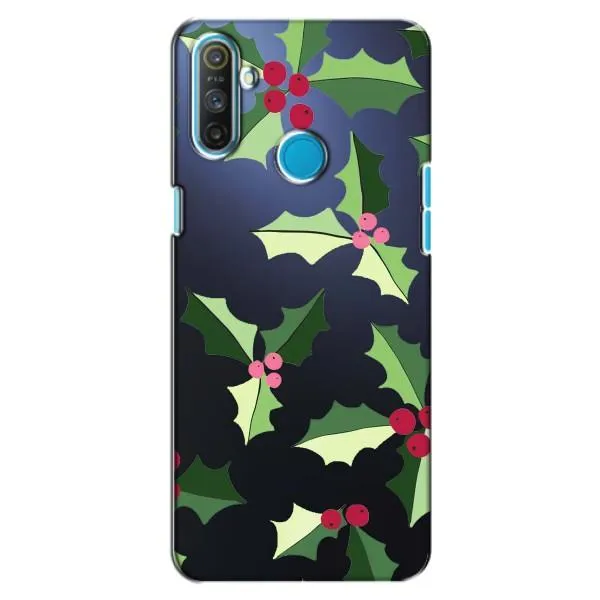 Чехол с принтом «Рождественский фон» для Realme C3