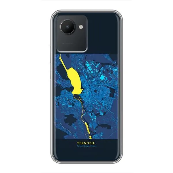Чехол с принтом «Тернополь» для Realme C30