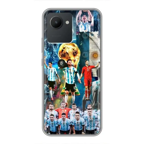 Чехол с принтом «Аргентина Месси» для Realme C30