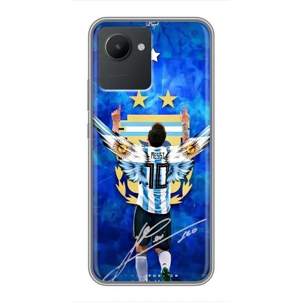 Чехол с принтом «Месси Аргентина» для Realme C30