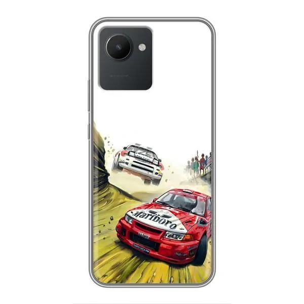 Чехол с принтом «Гоночные Тачки» для Realme C30 Чехол с принтом «Гоночные Тачки» для Realme C30