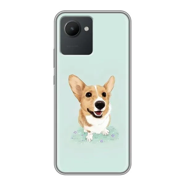 Чехол с принтом «Корги» для Realme C30