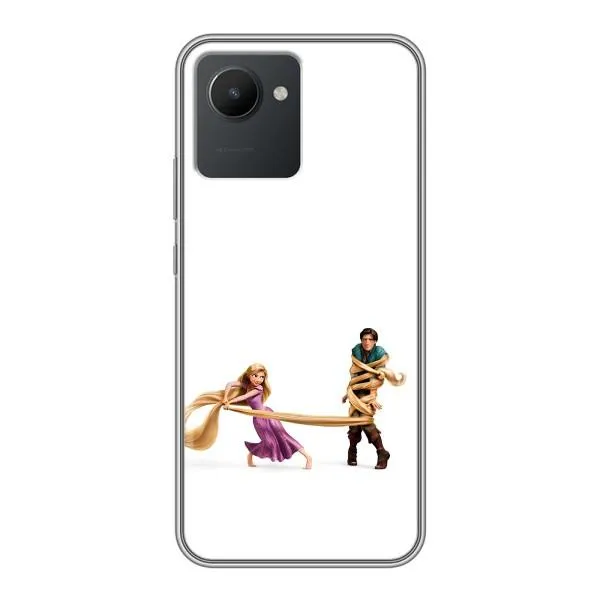 Чехол с принтом «Рапунцель и Флин» для Realme C30