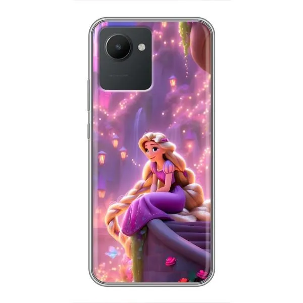 Чехол с принтом «Рапунцель в замке» для Realme C30