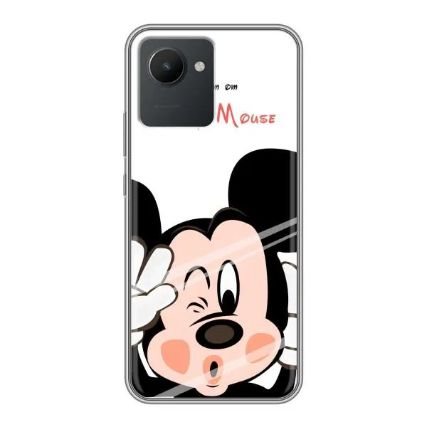 Чехол с принтом «Маус Микки» для Realme C30 Чехол с принтом «Маус Микки» для Realme C30