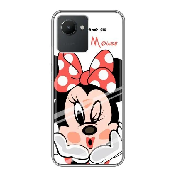 Чехол с принтом «Маус Минни» для Realme C30 Чехол с принтом «Маус Минни» для Realme C30