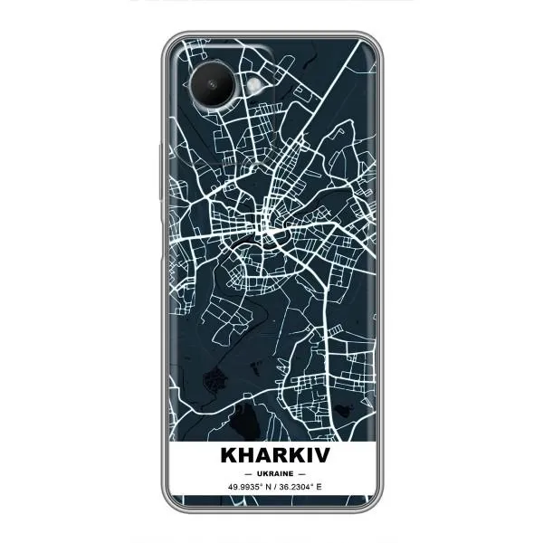 Чехол с принтом «Харьков» для Realme C30s