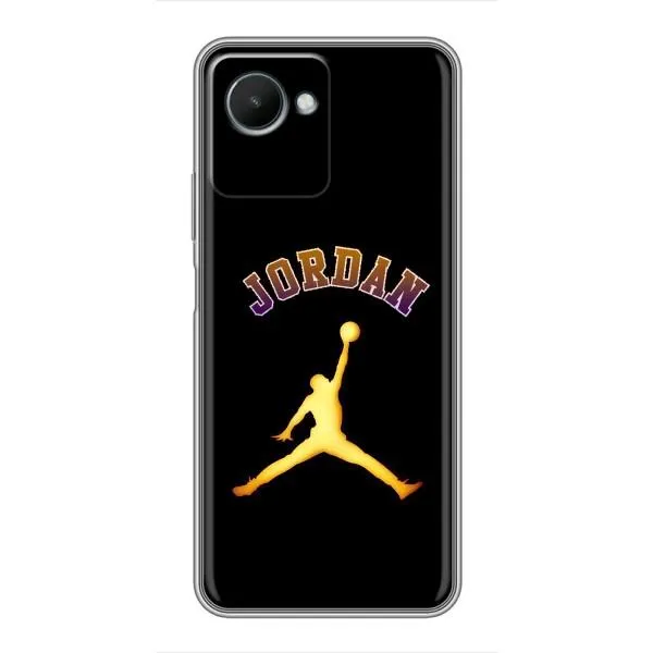 Чехол с принтом «Jordan Gold» для Realme C30s Чехол с принтом «Jordan Gold» для Realme C30s
