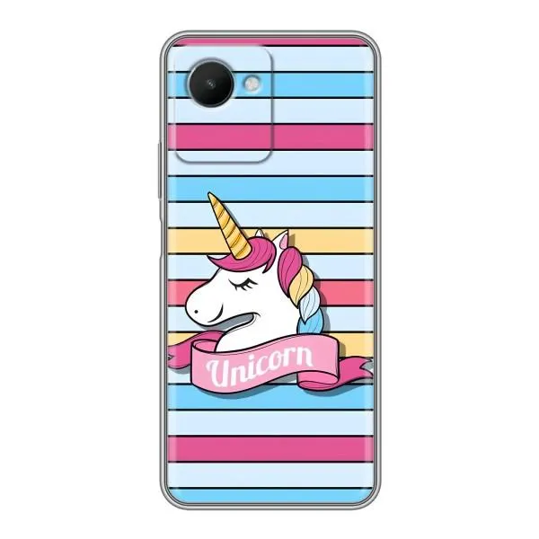 Чехол с принтом «Unicorn» для Realme C30s Чехол с принтом «Unicorn» для Realme C30s