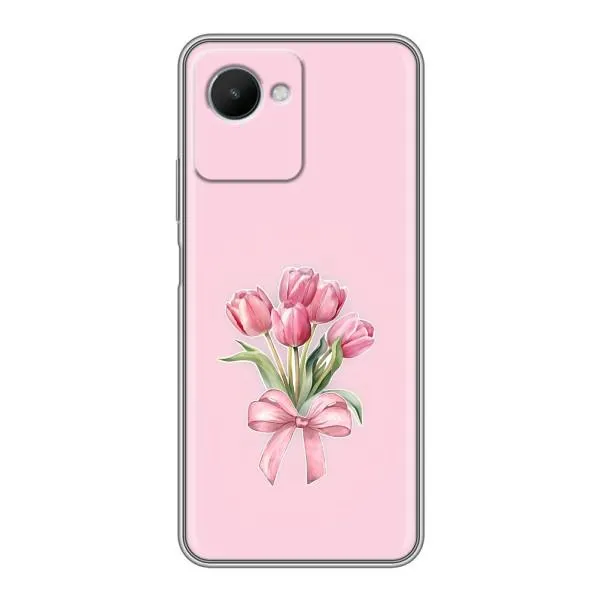 Чехол с принтом «Букет цветов» для Realme C30s