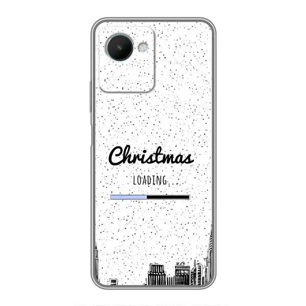 Чехол с принтом «Рождество загружается» для Realme C30s