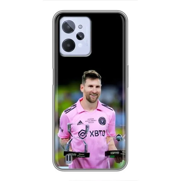 Чехол с принтом «Кубки Месси» для Realme C31 Чехол с принтом «Кубки Месси» для Realme C31