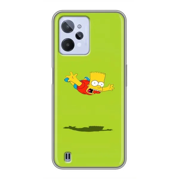 Чехол с принтом «Барт Симпсон» для Realme C31 Чехол с принтом «Барт Симпсон» для Realme C31