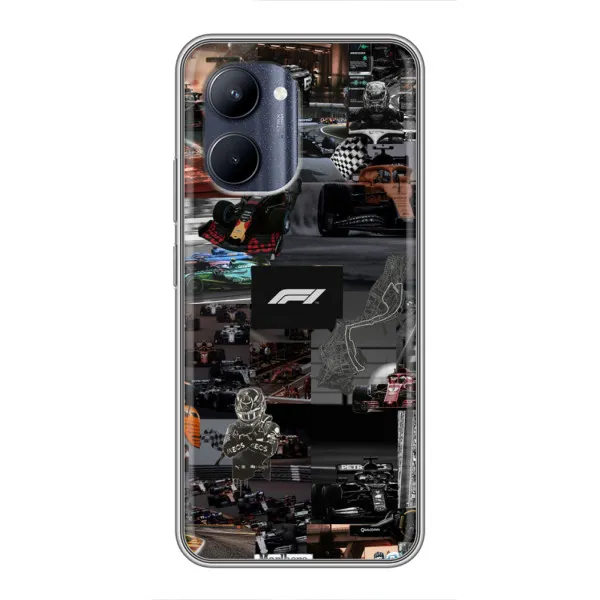Чехол с принтом «Гоночный коллаж Ф1» для Realme C33