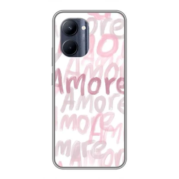 Чехол с принтом «Аморе любовь» для Realme C33