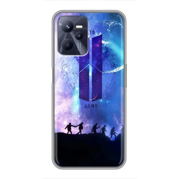 Чехол с принтом «Army BTS» для Realme C35 Чехол с принтом «Army BTS» для Realme C35