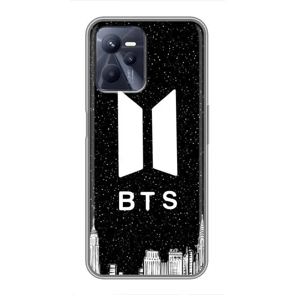 Чехол с принтом «БТС Лого» для Realme C35 Чехол с принтом «БТС Лого» для Realme C35