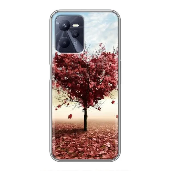 Чехол с принтом «Дерево сердце» для Realme C35