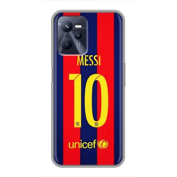 Чехол с принтом «Messi Barca 10» для Realme C35