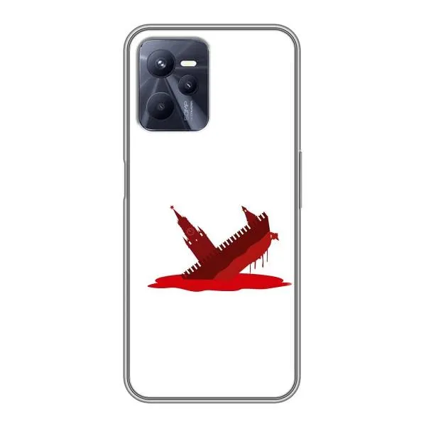 Чехол с принтом «Кремлевский Корабль» для Realme C35 Чехол с принтом «Кремлевский Корабль» для Realme C35