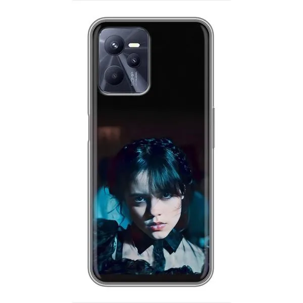 Чохол з принтом «погляд Венздей» для Realme C35