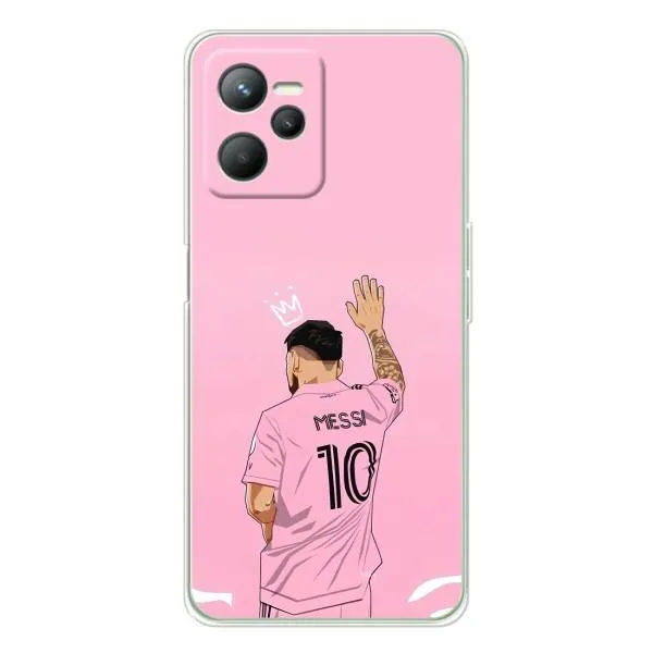 Чехол с принтом «Месси Маями» для Realme C36