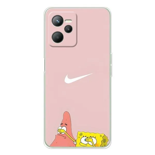 Чехол с принтом «Патрик и Губка» для Realme C36 Чехол с принтом «Патрик и Губка» для Realme C36