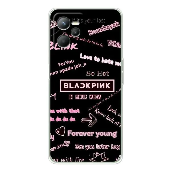 Чехол с принтом «BLACKPINK» для Realme C36