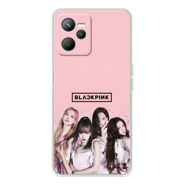 Чехол с принтом «Группа Блэк Пинг» для Realme C36