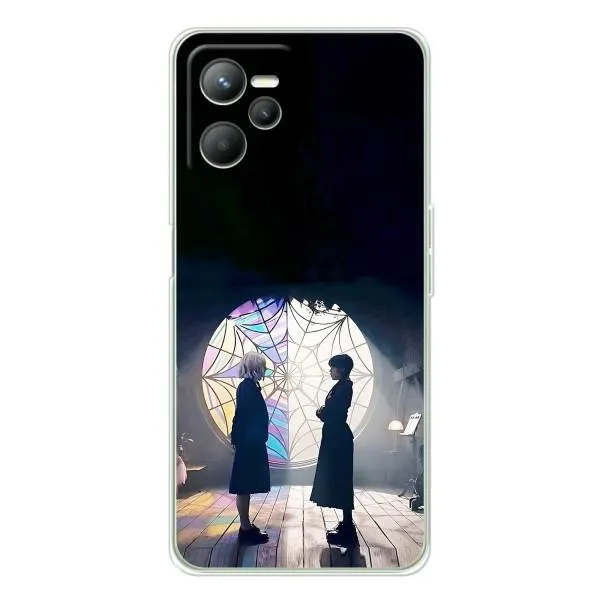Чохол з принтом «Венздей та Інід» для Realme C36