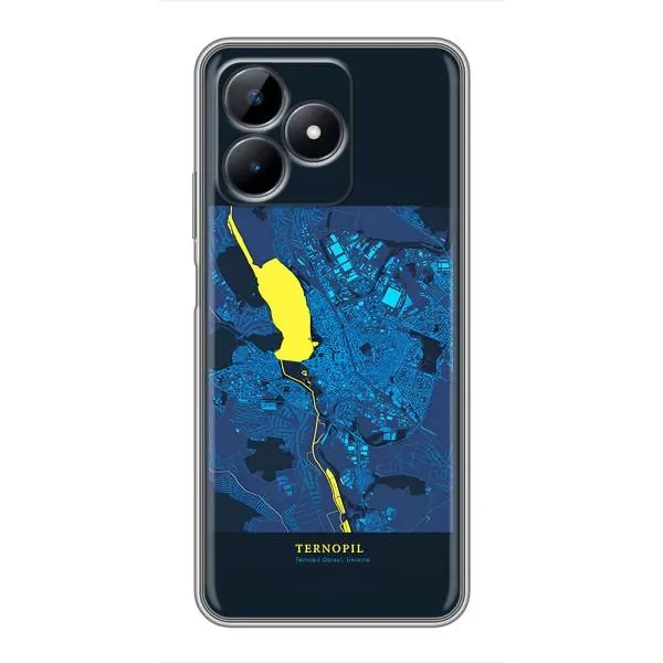 Чехол с принтом «Тернополь» для Realme C51 Чехол с принтом «Тернополь» для Realme C51