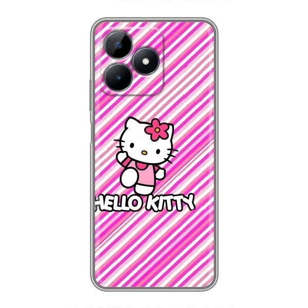 Чехол с принтом «Hello Kytty» для Realme C51 Чехол с принтом «Hello Kytty» для Realme C51