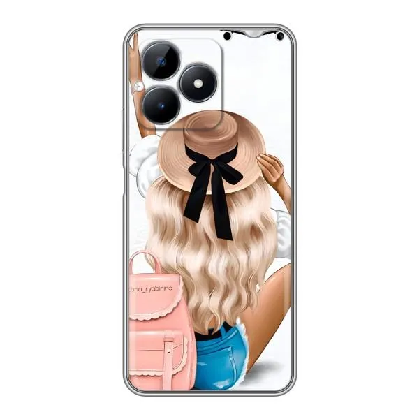 Чехол с принтом «Путешествие» для Realme C51